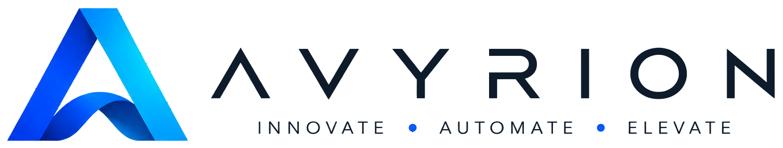 AVYRION — Innovate · Automate · Elevate